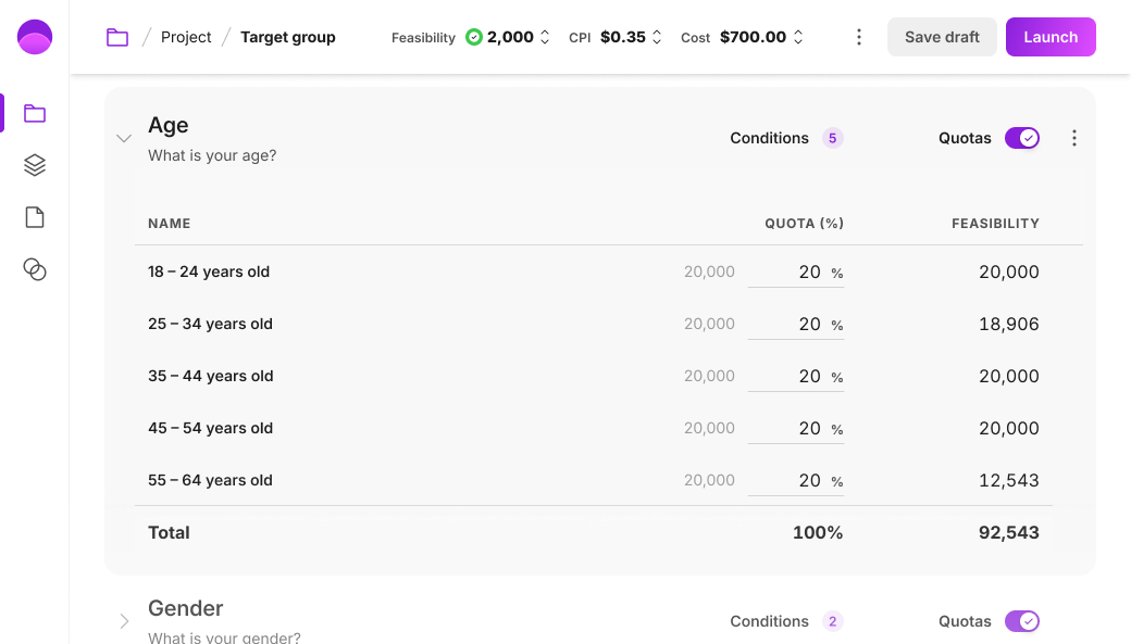 Cint Exchange projects page